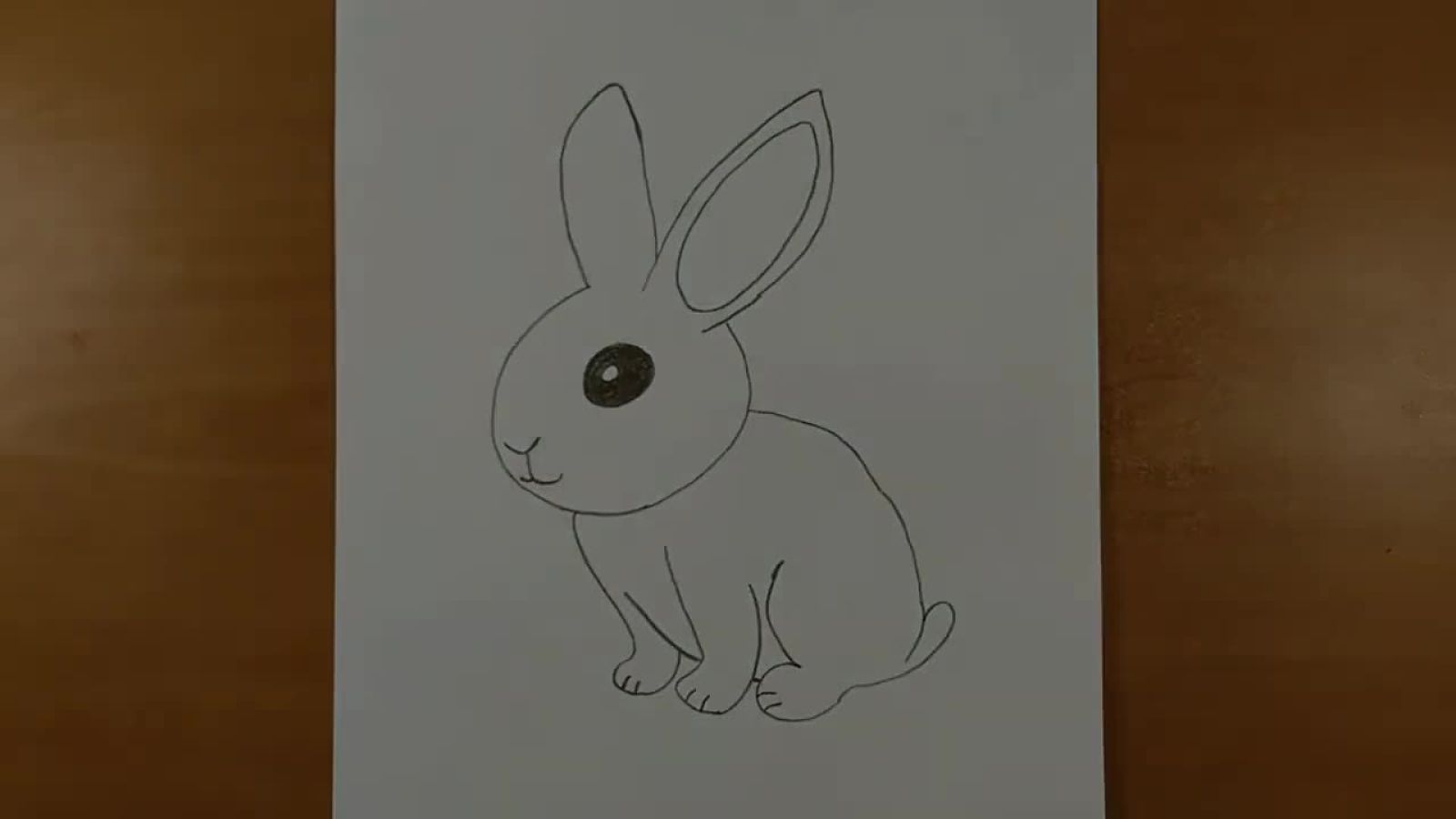 ⁣آموزش نقاشی خرگوش