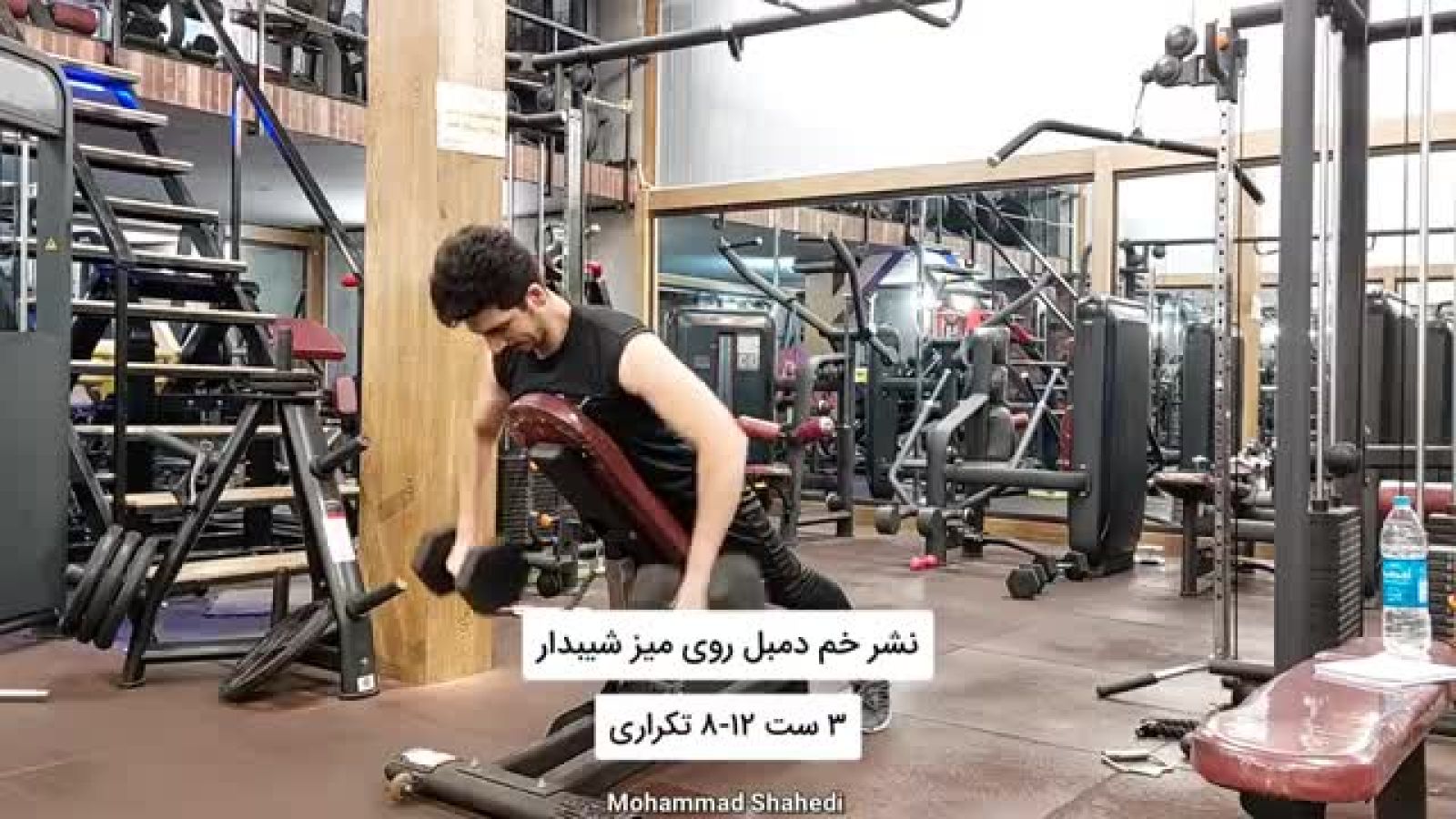 ⁣8 تا تمرین خاص و سنگین برای گردتر شدن سرشانه(از دست ندی یه وقت