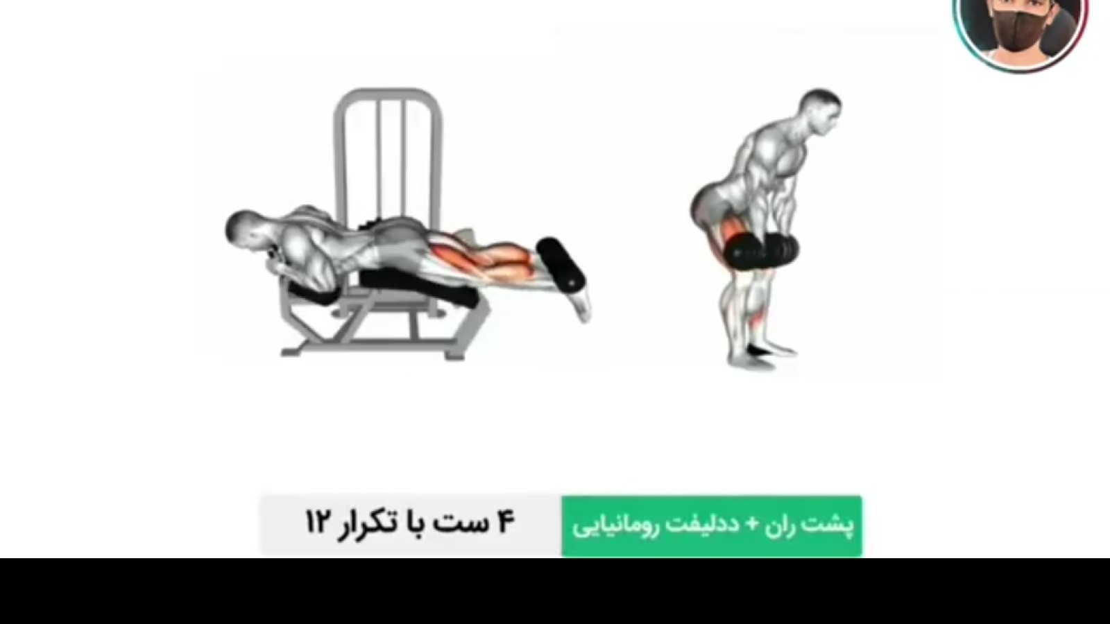 ⁣خلاصی از پاهای لاغر _ برنامه حجم دهی عضلات پا و پایین تنه